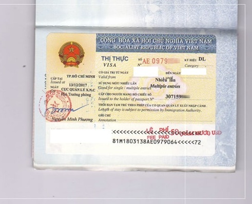 Các trường hợp được gia hạn visa du lịch Việt Nam